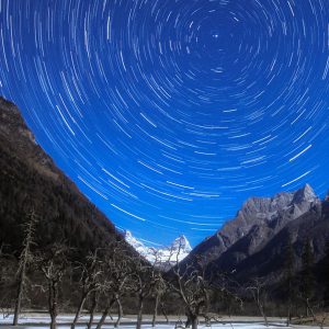 Shuangqiao Valley Startrail
