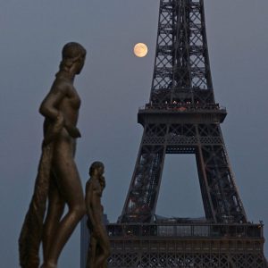 Full Moon Over Paris