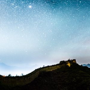 Starry Night over Great Wall