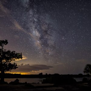 Milky Way over Yankeetown