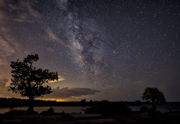 Milky Way over Yankeetown