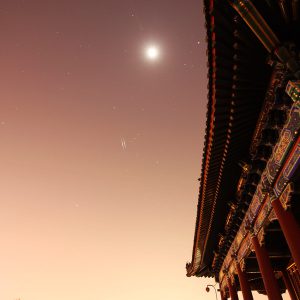 Double Iridium Flash Over Beijing