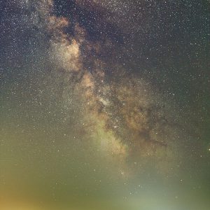 Milky Way over Vineyard