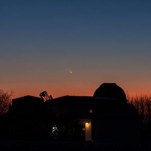 Panstarrs over the Allgäuer Volkssternwarte
