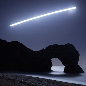 Moon over Durdle Door