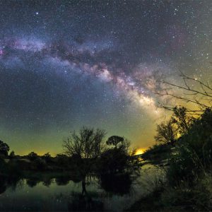 Milky Way in Monte Falperras
