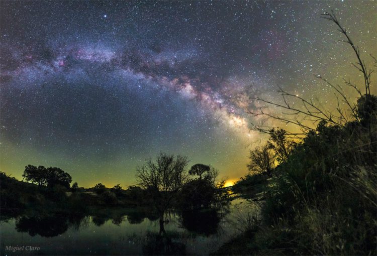 Milky Way in Monte Falperras