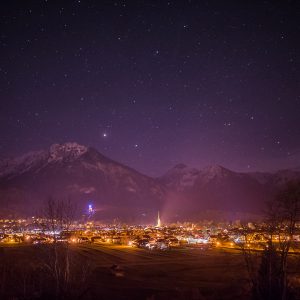 Mars Rises over Oberstorf