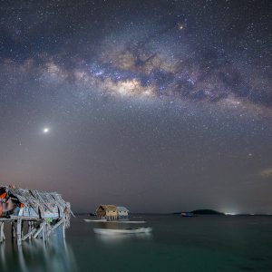Starry Night over Maiga Island