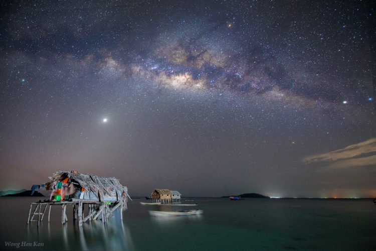 Starry Night over Maiga Island
