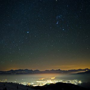 Villach Night Sky