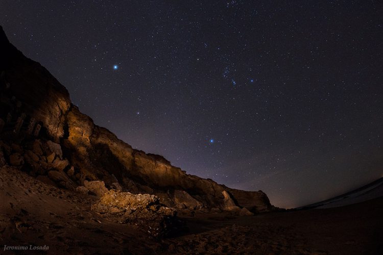 Winter Sky at Roche Cliff