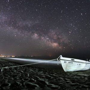Nightly Beach in Greece