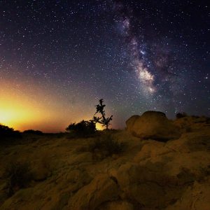 Light Pollution of a Town