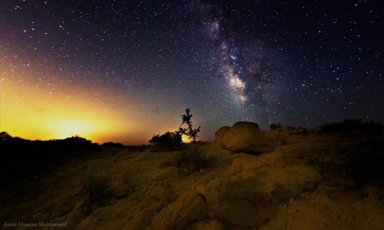 Light Pollution of a Town