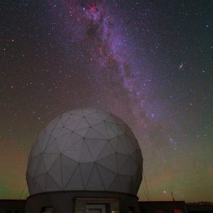The Starry Night of Qinhai Observatory