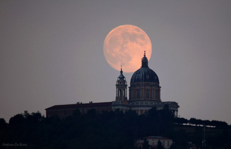 Supermoon and the Basilica