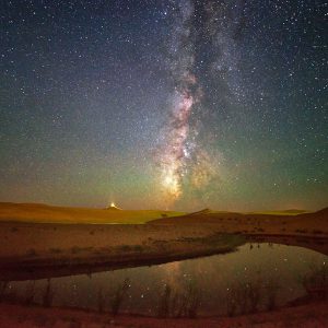 Milky Way in the Tengger Desert
