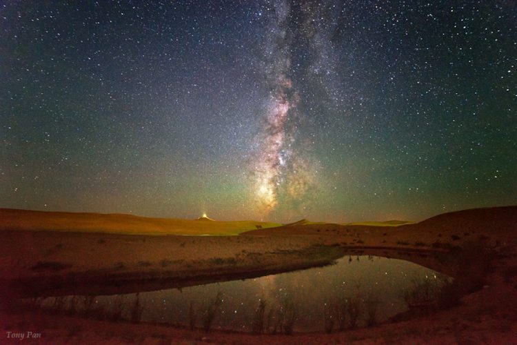Milky Way in the Tengger Desert