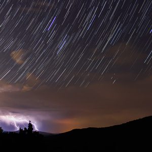 Startrails over Ankara