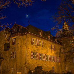 The Upper Castle at Dusk