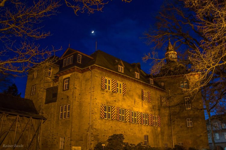 The Upper Castle at Dusk