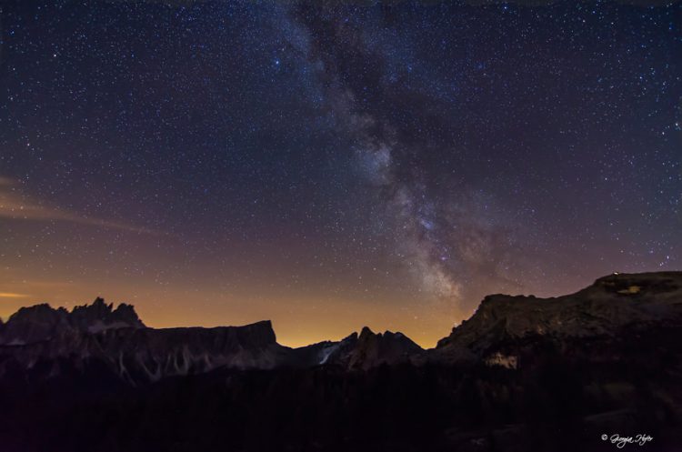 TWAN | Milky Way over Passo Giau