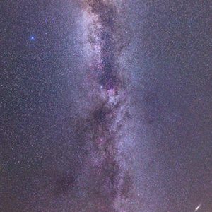 The Milky Way above AstRomania Starparty