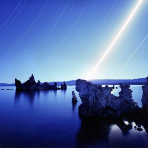 Moonrise over Mono Lake