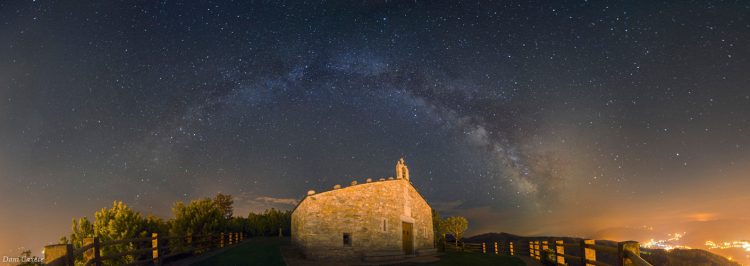 Milky Way over SanRoque Chapel