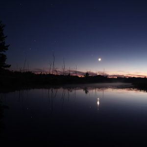 Moon and Planets
