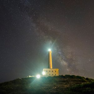 Milky Way over San Roque Chapel
