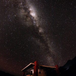 Southern Winter Milky Way and the Observatory