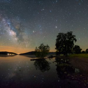 Galactic Reflections with Saturn and Mars