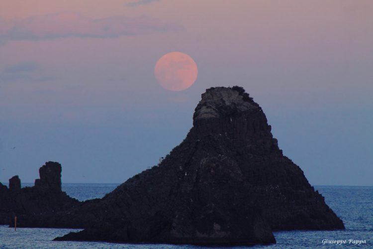 Wolf Moon over Cyclopean Isle