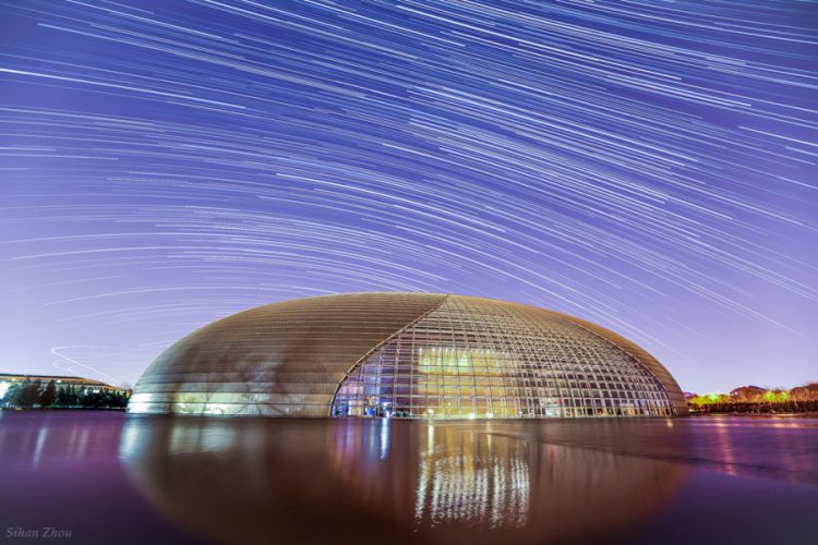 Star Trails over CHNCPA