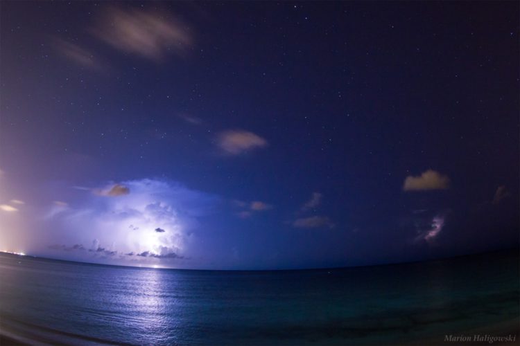Storm over the Caribbean