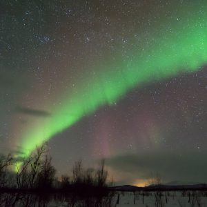 Aurora and Pleiades
