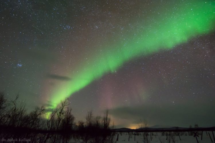 Aurora and Pleiades