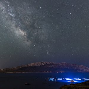 The Milky Way, 60km South of Athens