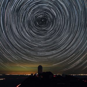 Star Trails Over Kitt Peak