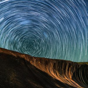WaveRock Startrails