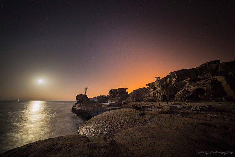 Persian Gulf Moonset