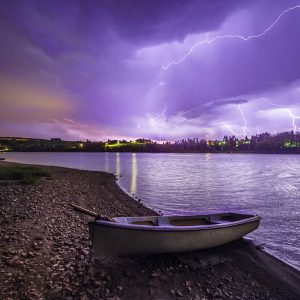 Wild Flashing over the Sec Reservoir