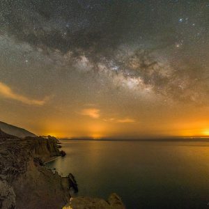 Milky Way over the Persian Gulf