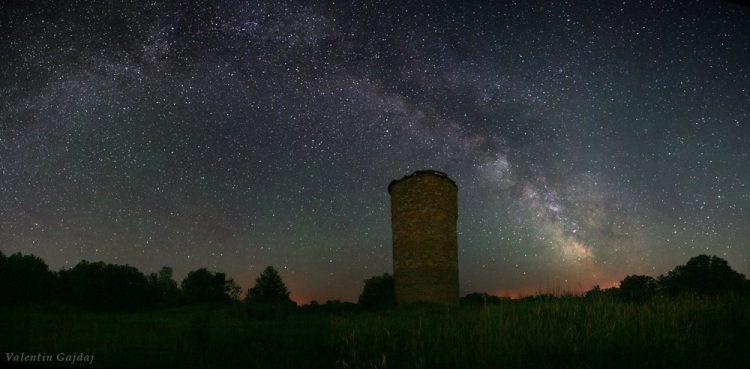 A June Night at the Thrown Tower