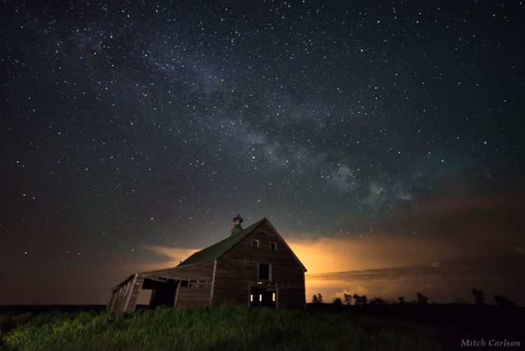 North Dakota Starry Night