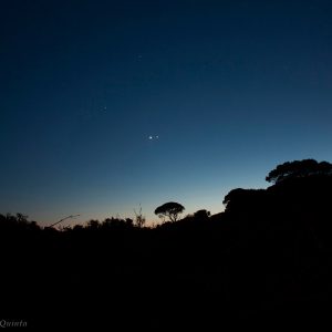 Jupiter and Venus conjunction