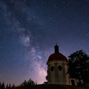 Milky Way over the Chapel