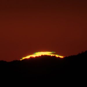 Green Flash at Sunrise